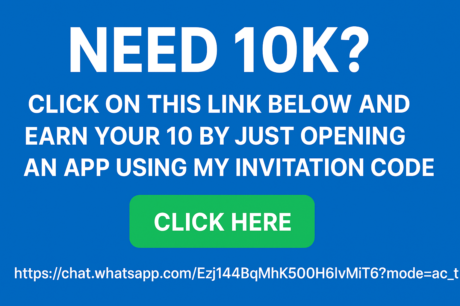 Earn 10k in minutes