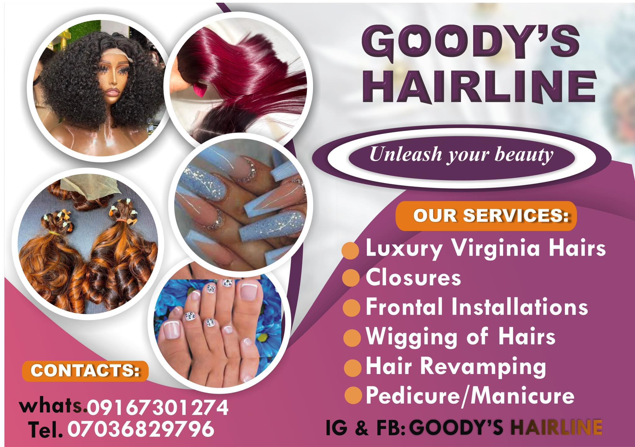 D GOODY HAIRLINE